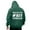 Dark Green, variant on Mens Hoodies Football Game Day Loose Casual Pullover Long Sleeve Hooded Sweatshirt with Print Design Comfortable Warm Fall Winter Daily Wear Sweatshirts for Men Black L