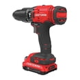 thumbnail image 3 of CRAFTSMAN V20 Kit de Perceuse à Marteau Sans Fil, 1/2 Pouce, 2 Piles et Chargeur Inclus (CMCD711C2), 3 of 11