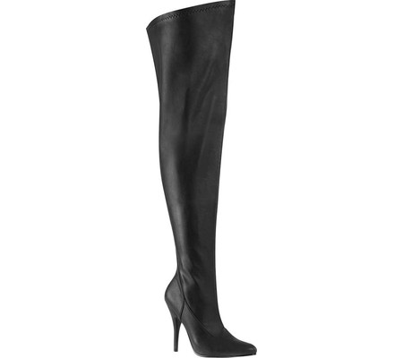 Women's Pleaser Pink Label Seduce 3000WC Wide Calf Thigh High Boot - image 2 of 2