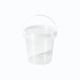 thumbnail image 2 of Clear Food Grade Plastic Storage Buckets With Sealed Lids And Portable Handles For Fruit Snack Dry Goods Pantry And Kitchen Organization, 2 of 6