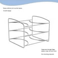 thumbnail image 3 of Lavish Home Iron Kitchen Wrap Storage Rack-3 Tier Pantry Organizer, Adult, 3 of 5