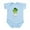 Sky Blue, variant on CafePress - Baby Bok Choy Infant Bodysuit - Baby Light Bodysuit, Size Newborn - 24 Months