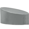 thumbnail image 1 of Modway Housse de Lit de Jour en Tissu Polyester pour Extérieur Gris, 1 of 4