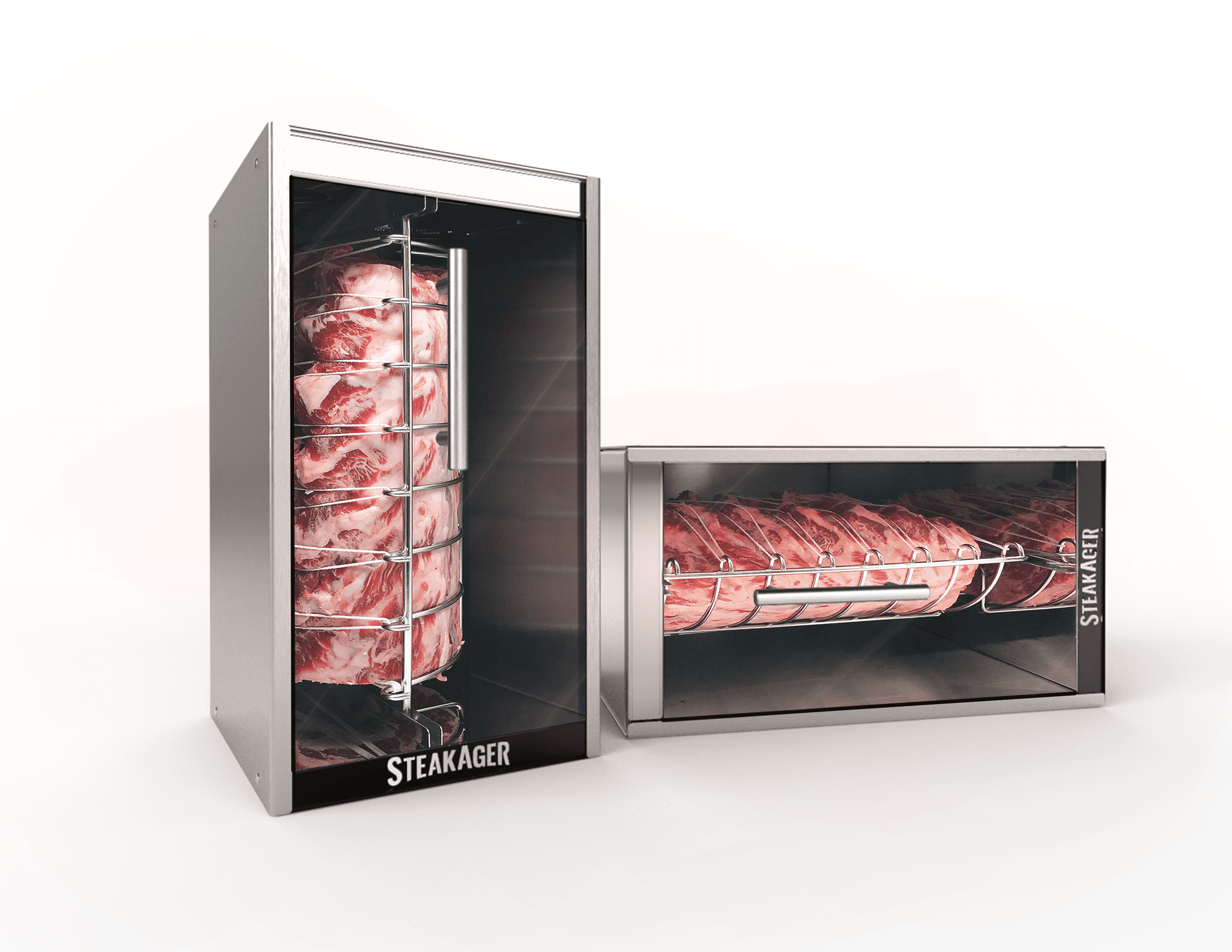  Kolice Commercial Aging Beef Showcase Freezer, Steak