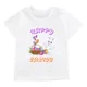thumbnail image 5 of Nueva camiseta de algodón con diseño de huevos de Pascua para niños y hermanos, ropa para niños con bonito conejito, camiseta para bebé niño o niña, 5 of 5