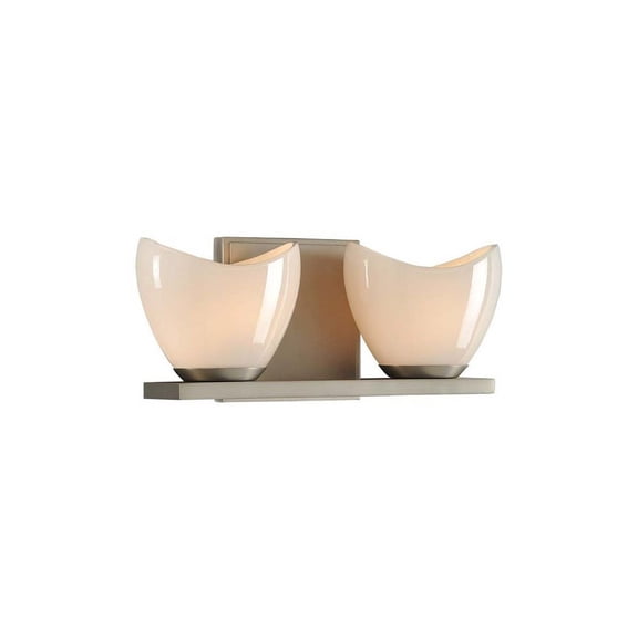 6W 2 Led Bath Vanity-5 Inches Tall And 13 Inches Wide-Satin Nickel Finish Kalco Lighting 313032Sn