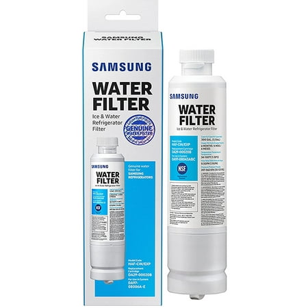 Genuine DA29-00020B HAF-CIN/EXP Refrigerator Water Filter Fit for Samsung Refrigerator DA2900020B DA29-00020A DA2900020A FEAT4 Samsung DA29-00020B (1 Pack)