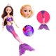 thumbnail image 3 of Muñeca sirena con juguetes de Sirenita para niñas de 4 a 7 años y juego de caballito de mar, muñecas de sirena de cabello rubio, los mejores regalos de cumpleaños para niñas de 3, Regalo de navidad, 3 of 8