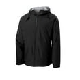 thumbnail image 5 of Port Authority JP56 Mens Team Jacket, Black & Light Oxford - Extra Small, 5 of 6