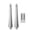A001- Clear (Style B), variant on Halloween Taper Candles, 2 Pack Ghost Shaped Flameless Taper Candles with Remote, Flickering Halloween Flameless Candles for Indoor Home Decor, 10 X 1 Inch