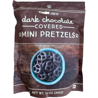 JOJO's Dark Chocolate Covered Pretzels (4 Count) - Gluten Free, Low Sugar, Keto, Vegan, With Hemp Protein 4 thumbnail image