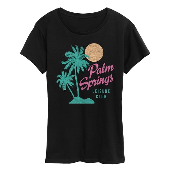 Instant Message - Palm Springs Leisure Club Short Sleeve Graphic T-Shirt