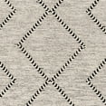 thumbnail image 5 of Hauteloom Siguinon Wool Living Room, Bedroom Area Rug - Bohemian, Transitional - Black, Cream - 6' x 9', 5 of 6