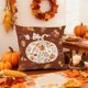 thumbnail image 1 of Funda de Cojín Funda de Cojín Funda de Almohada Decorativa Otoño Arce Estampado de Lino Funda de Almohada para El Hogar, 1 of 6