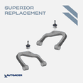 thumbnail image 4 of AUTOACER Front Suspension Kit - Front Upper Control Arms W/Bushes Pre-fitted & Ball Joints for TOYOTA TACOMA 1995-2004 4WD, HILUX 2005-2012 4WD, 4RUNNER 1995-2002 4WD/2WD, PRE-RUNNER 1995-2004 2WD, 4 of 8
