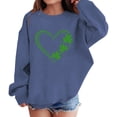 thumbnail image 2 of Otqutp Girls St Patricks Day Sweatshirt Cute Crewneck Irish Clove𝐫 T-Shirt Long Sleeve Pullover Sweater Teens Saint Patty's Outfit, 2 of 8