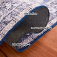thumbnail image 6 of SAFAVIEH Tucson Beulah Traditional Machine Washable Runner Rug, Blue/Charcoal, 2'6" x 10', 6 of 10