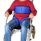 thumbnail image 3 of Correas de seguridad para sillas de ruedas Ayuda antideslizante Accesorios ajustables Restricción de arnés de caída para deslizamiento de ancianos Azul Macarena Cinturón de seguridad para silla de ruedas, 3 of 8