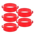 thumbnail image 4 of 5pcs Plastic Traffic Cone Connector Rings Chain Links For Road Safety Driveway Parking Management Construction Site Supplies, 4 of 8