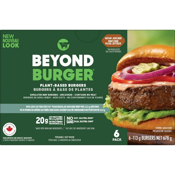 Beyond Meat Burgers À Base De Plantes 6ct, 678g Beyond Meat Végétaux Burger 6CT, 678g