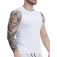 thumbnail image 3 of Mrrootc Men's Sport Running Fitness Quick-Drying Sleeveless Round Neck Solid Athletic Fit T-Shirt Tank Tops, 3 of 5