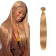 thumbnail image 1 of Hair Bundles Auokmar 27, rubio y liso, 100 g, 1 paquete, 1 of 7