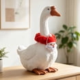 thumbnail image 4 of AZXY Christmas Neck Wrap Collar Porch Goose Outfit, 23‑Inch Goose Clothes, Goose Clothing & Goose Cloth for Cement Plastic Porch Goose Statue, Outdoor Xmas Decor for Front Porch Yard Lawn Garden, 4 of 6
