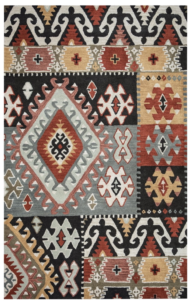 Rizzy Rugs Southwest Area Rug SU8104 Multi Southwestern Pathwork 9' x
