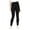 black, variant on bar III Womens Metallic-Stripe Casual Leggings, Black, X-Small