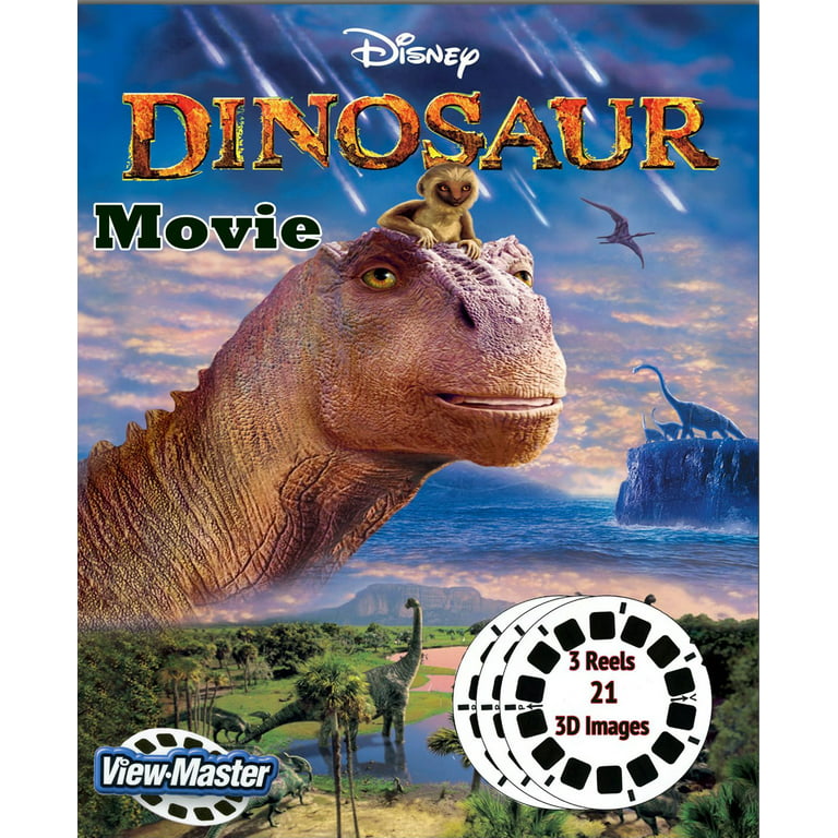 DINOSAUR MOVIE - Disney's Classic ViewMaster 3Reels, 21 3D images 