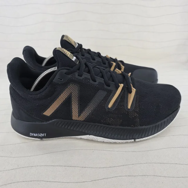 New Balance Mens TRNR Black Running Shoes Sneakers MXTRNRCK Size 10D EUC
