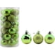 thumbnail image 1 of 24 piezas de adornos navideños pequeños de 1,57 pulgadas, irrompibles, para decoración de fiestas, bodas y fiestas, incluye ganchos para adornos de árbol (naranja, 4 cm/1,57 pulgadas), 1 of 4