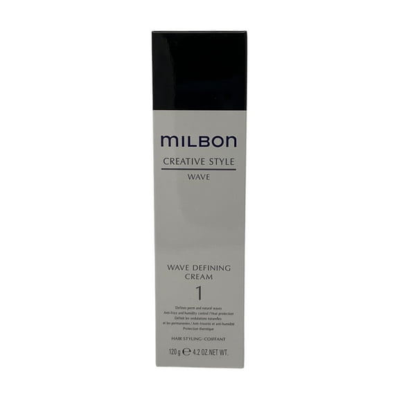 Milbon Creative Style Wave Defining Cream # 1 4.2 oz