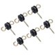 thumbnail image 4 of 20PCS Fence Insulator Screw Galvanized Steel and Polypropylene with Two Way Hook Fence Ring Insulator for Pasture, 4 of 5