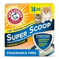 thumbnail image 3 of (3 pack) ARM & HAMMER Super Scoop Fragrance Free Clumping Clay Cat Litter, 14 lb, 3 of 13