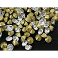thumbnail image 5 of EOEMY 1440 Clear Ss6-Ss16 Diamond Point Back Rhinestones Gems Crystal Chatons Strass-Ss16 (3.8-4.0mm)-Clear Ab, 5 of 9