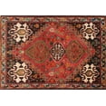 thumbnail image 1 of Ahgly Company Indoor Rectangle Traditional Red Persian Area Rugs, 2' x 4', 1 of 6