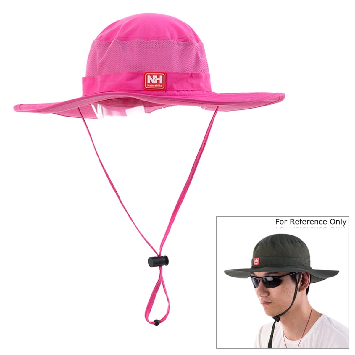 pink fishing hat