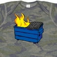 thumbnail image 4 of Inktastic Dumpster Fire Boys or Girls Baby Bodysuit, 4 of 5