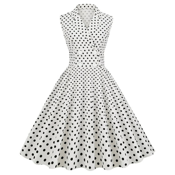 Vestidos Para Mujer Vestidos Casuales Moda Verano Retro Pulóver Estampado Erógeno Vestido Largo Sin Mangas Odeerbi ODB149338