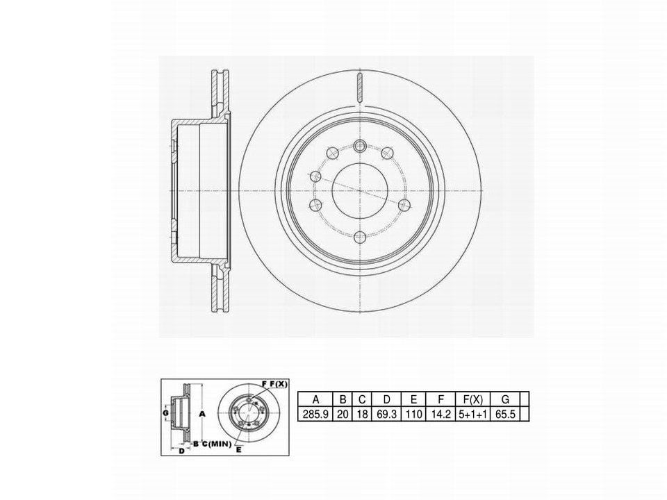 Winstop Brake Rotor, Rear WS243076, Cadillac Catera 2001