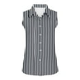 thumbnail image 3 of DJskiyers Women's Work Tops Sleeveless Button Down Shirts Dressy Casual Blouses V Neck Tank Tops Trendy Dress Shirt Tshirts, Office Shirts for Women, Blusas de Mujer Elegantes, 3 of 6