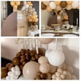 thumbnail image 5 of 124Pcs Netural Balloon Garland Arch Kit, 5 10 12 18inch Brown Balloon Garland Arch Kit for Birthday, Mother's Day, Father's Day, 5 of 5