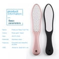 thumbnail image 4 of Prettyui Foot Rasp Foot File and Callus Remover, Best Foot Care Pedicure Tool to Remove Hard Skin, Can be Used on Both Wet and Dry Feet,Stainless Steel File, 4 of 4
