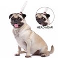 thumbnail image 4 of Tocado de Halloween para mascotas, sombrero divertido, tocado para perros y gatos, accesorios para trucos MFZFUKR BST3000288-4, 4 of 5