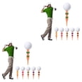thumbnail image 3 of Yuarrent 15 Pieces Golf Ball Tee Nail Body Tees Fitting Device Woman Professional Golfing Shaped Base Training Sport Stabilizer 2piezas, 3 of 4
