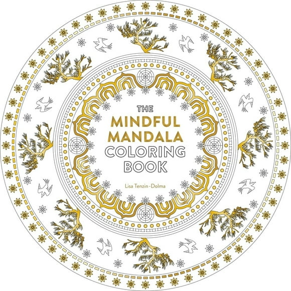 Pre-Owned The Mindful Mandala Coloring Book: Inspiring Designs for Contemplation, Meditation and Healing (Paperback) 1780289197 9781780289199