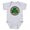 Heather Gray, variant on CafePress - Shamrock And Celtic Knots - Cute Infant Bodysuit Baby Romper - Size Newborn - 24 Months