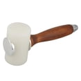 thumbnail image 4 of Mazo para tallar cuero ANGGREK forma de T Madera y martillo de nailon, 4 of 7