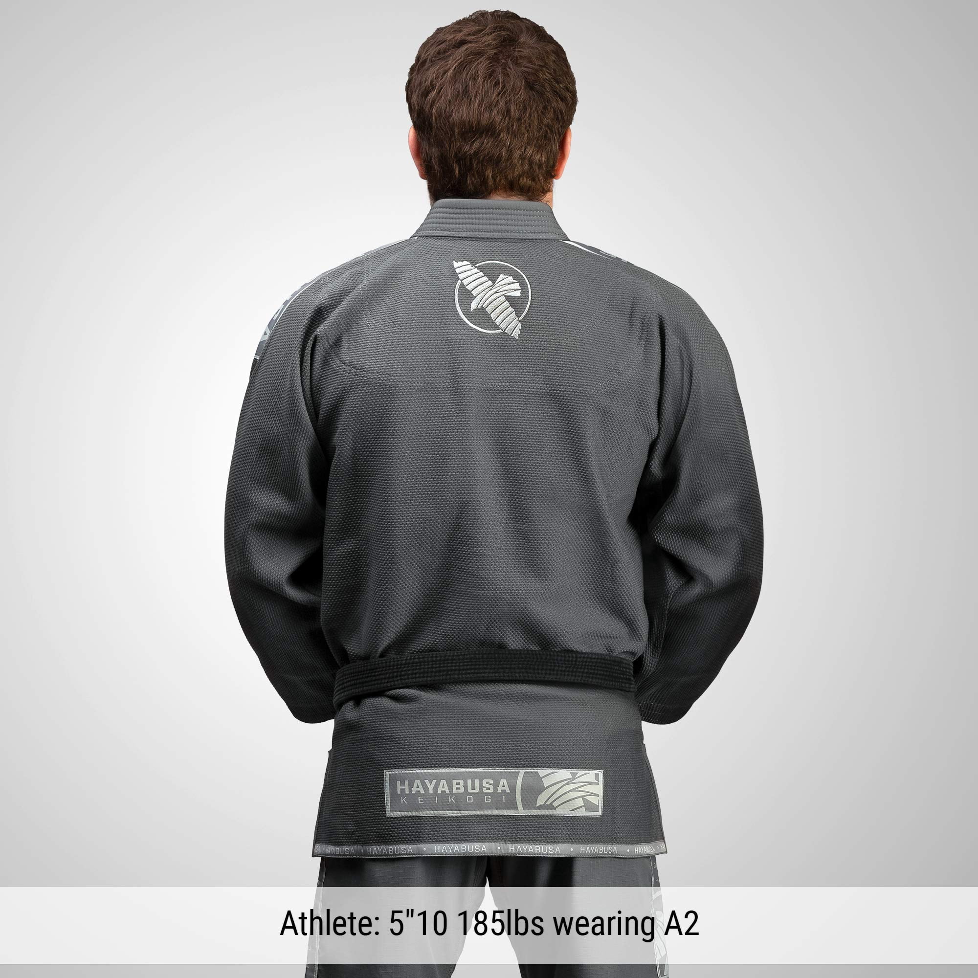 Hayabusa Lightweight Jiu Jitsu Gi - Grey, A2